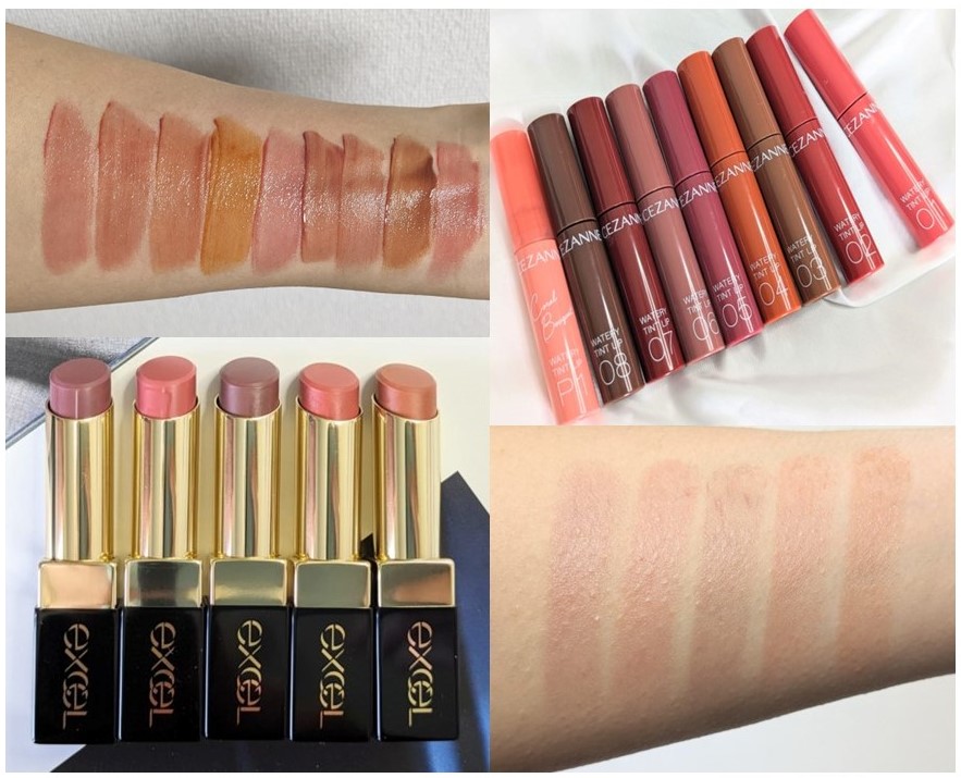 正直お値段以上！「セザンヌ＆エクセル」デパコス級プチプラリップ全色