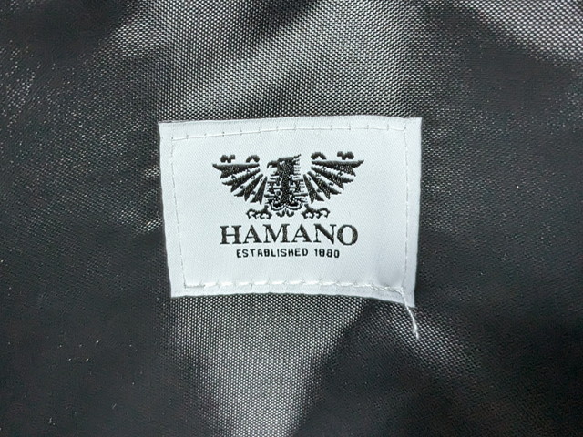 HAMANOマナーバッグロゴ