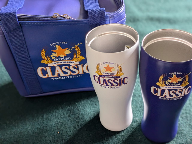 セイコーマートで限定ゲット♡「サッポロ クラシック」保冷バッグ