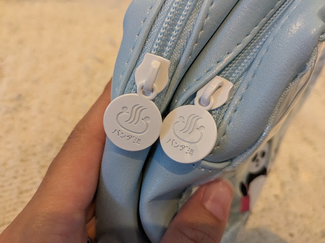 パンダ銭湯 クリアポーチBOOK