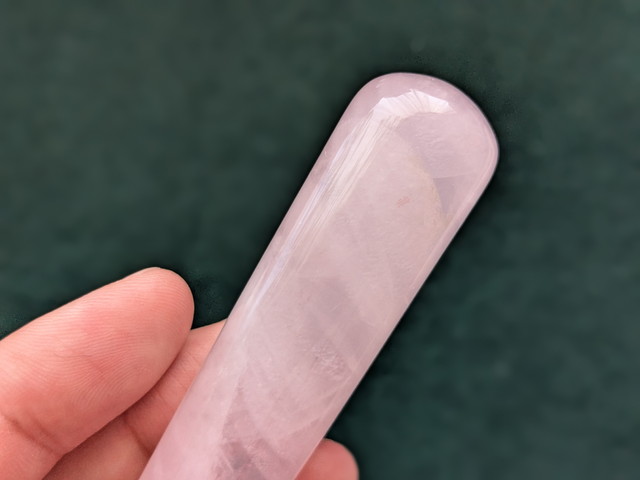 天然石スティックのアップ