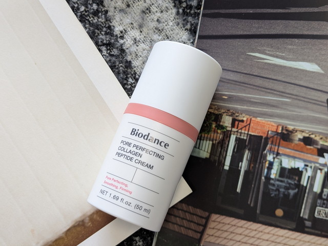 Biodance ポアコラーゲンペプチドクリームの容器