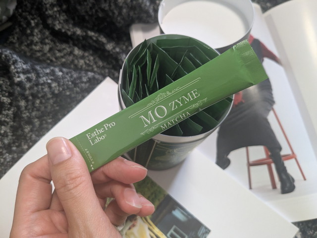 MO ZYMEのスティックタイプ粉末の写真