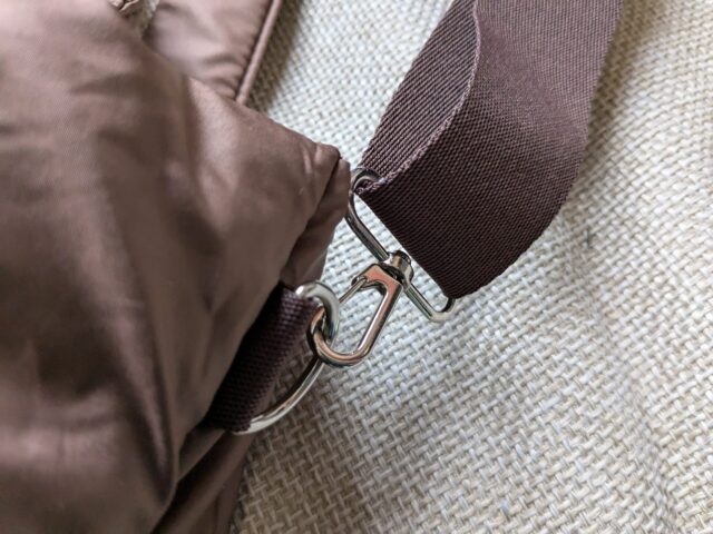 キルティングバッグナスカン部分