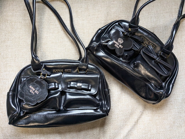 ANNASUIminiロングハンドルボストンバッグ