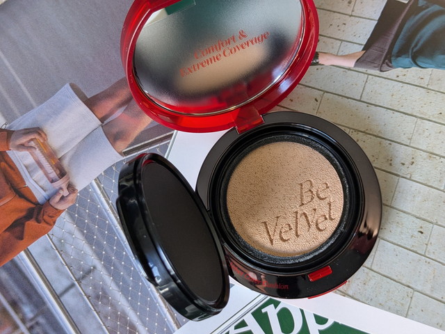 espoir ビーベルベットカバークッションのパッケージ外観