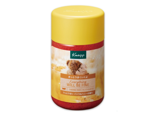 クナイプ バスソルト バニラ＆ハニーの香り