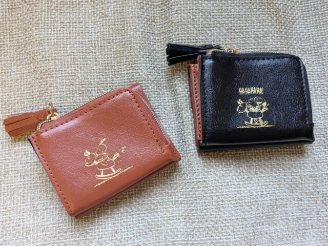 スヌーピーミニ財布2色