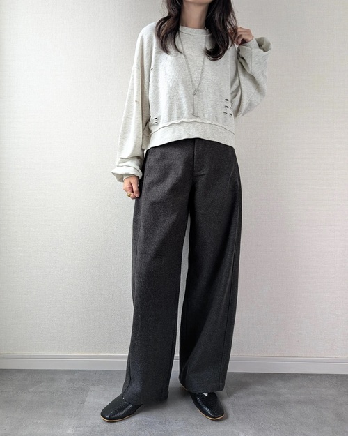 しまむらのグレーパンツ5