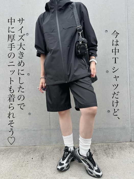 UNIQLO:C「ブロックテックパーカ」