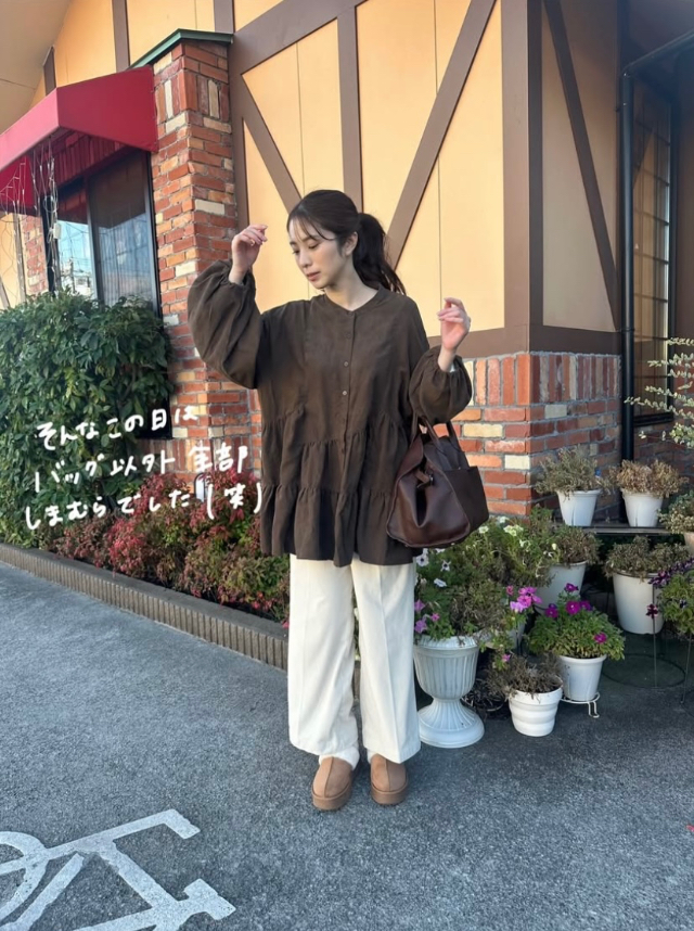 ティアードブラウス