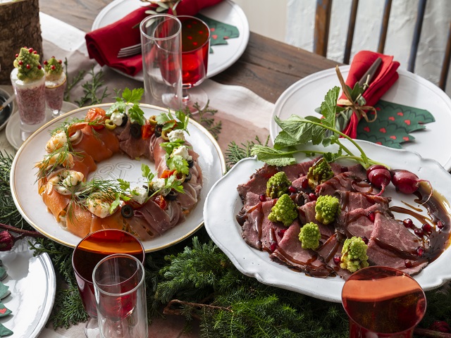 成城石井のおうちクリスマス用アイテムのイメージ