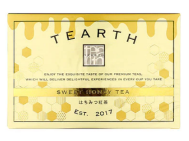 TEARTH はちみつ紅茶のパッケージ