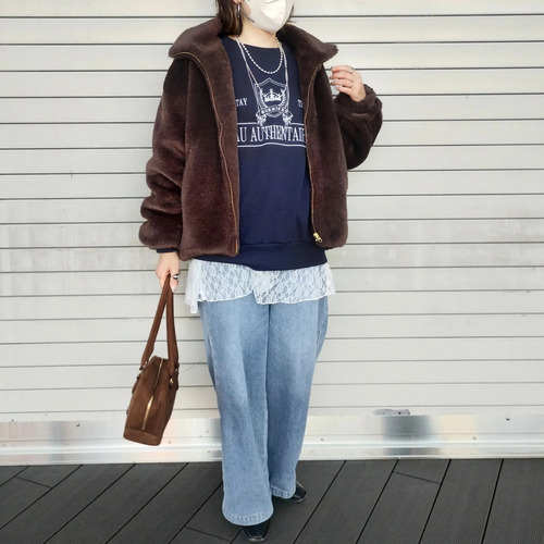 cocaのファーアウター1