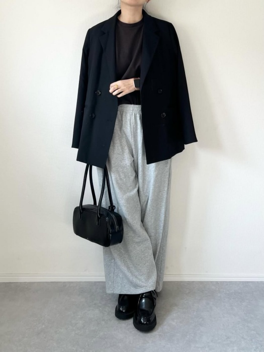 UNIQLO「ソフトニットフリースクルーネックT」