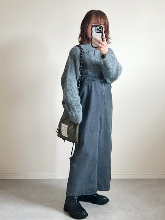 しまむら「ポロ襟ニットプルオーバー」