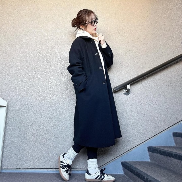 GU「コージーメルトンバルマカーンコート」