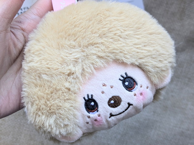 モンチッチ フェイスポーチチャーム＆シール3点セット