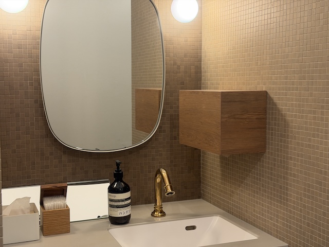 クレアージュ東京 レディースドッククリニック 洗面スペース