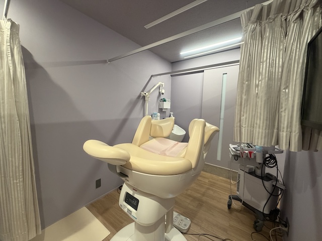 経腟超音波検査の検査室（婦人科系検査）