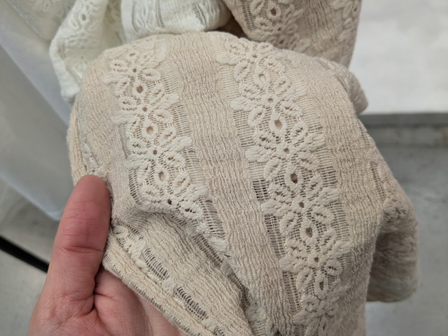 パンツの生地感