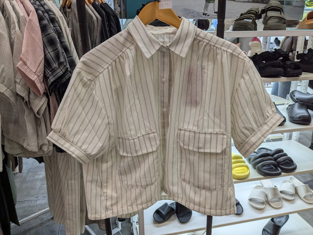 撥水ブリーザブルシャツブルゾン