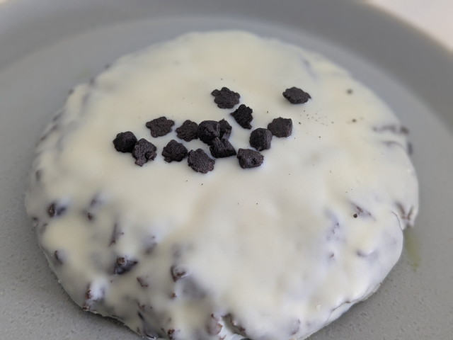 白いブラックサンダー チョコクッキー 外観