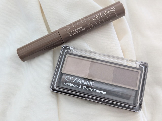 セザンヌ 極細アイブロウマスカラ＆アイブロウ＆シェードパウダー 新色2点