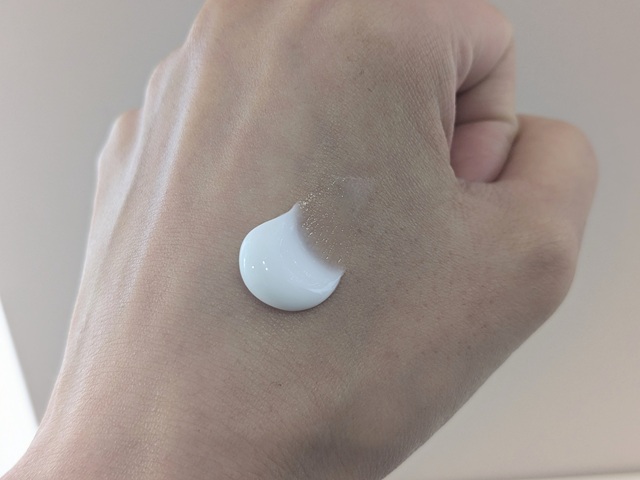 クレンジングクリームのテクスチャ