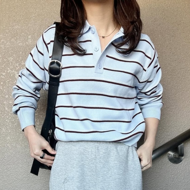 UNIQLO「スムースコットンポロセーター」