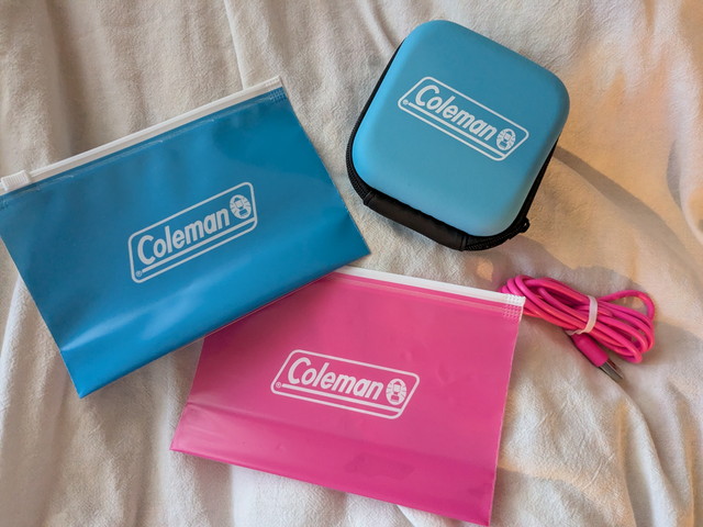 Colemanグッズ4点セット アップ