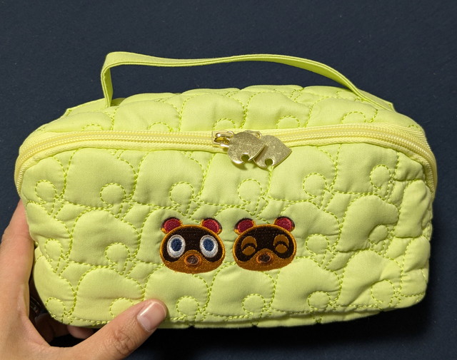 あつまれどうぶつの森 大容量ポーチ 全体
