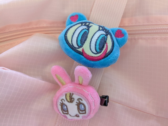 メゾピアノ＆エンジェルブルー 前髪クリップ装着イメージ