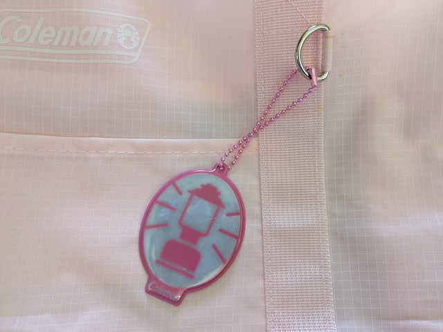 コールマン撥水ボストンバッグ ロゴアップ