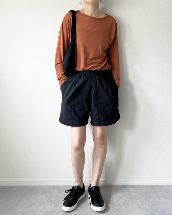 UNIQLO「コットンイージーショートパンツ」