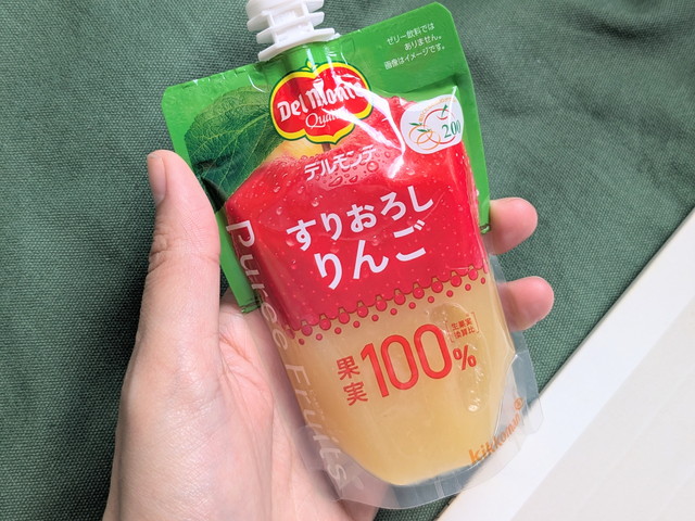 デルモンテ ピュレフルーツ すりおろしりんご