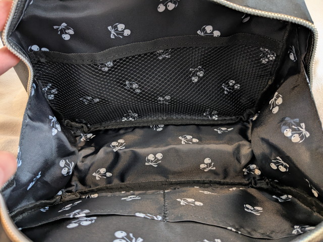 JILL by JILL STUARTリボンポーチ 内側 さくらんぼ柄