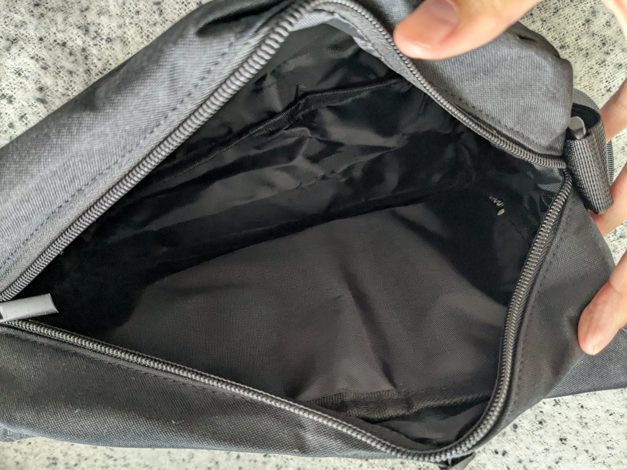 ムーミン公式ファンブック2026付録ショルダーバッグ内側