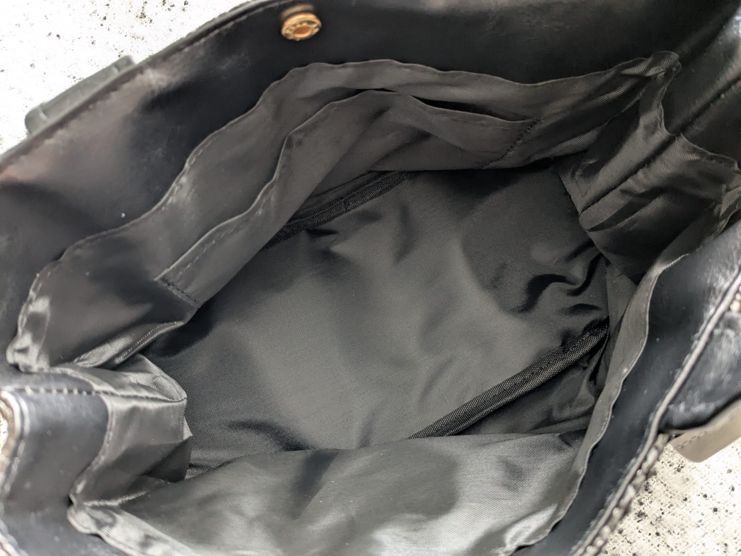 JILL by JILL STUART BOOK かごバッグ BLACK ver.の内側全体