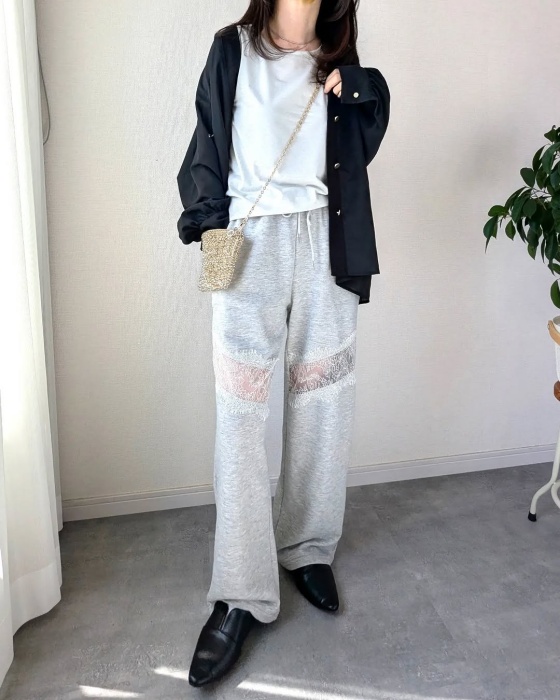 しまむら「シアーカーデシャツ」