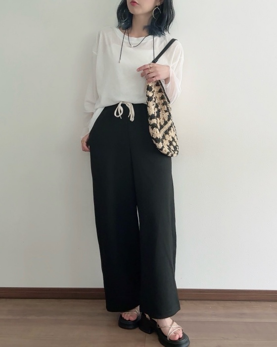 しまむら「ワッフルパンツ」