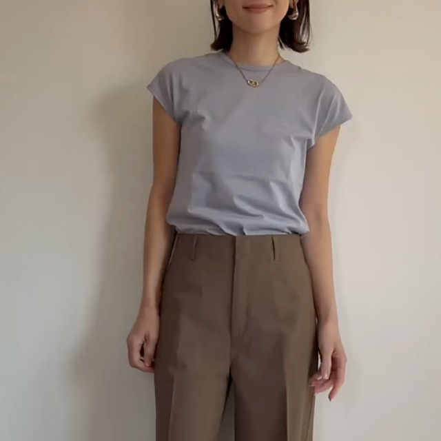 Uniqlo U「キャップスリーブT」
