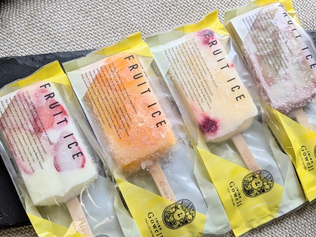 瀬戸内のフルーツアイスバーセット 全商品並び