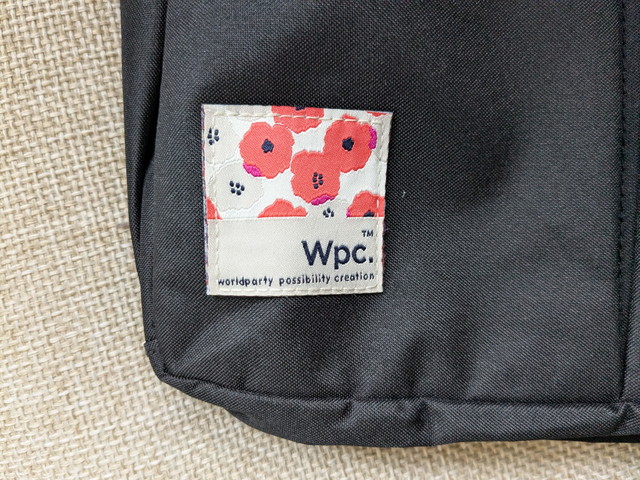 Wpc.ショルダーバッグ ワッペンアップ