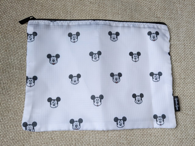 Spick&Spanミッキー総柄ポーチ正面