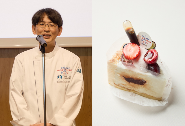 L'Artisan Moderne オーナーシェフ 長嶋正樹氏と「シャルロット オ フレーズ マスカルポーネ」