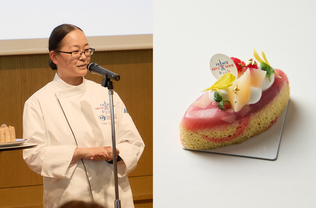 ジャヌ パティスリー ペストリーシェフ 野口ゆきえ氏と「フローラ」