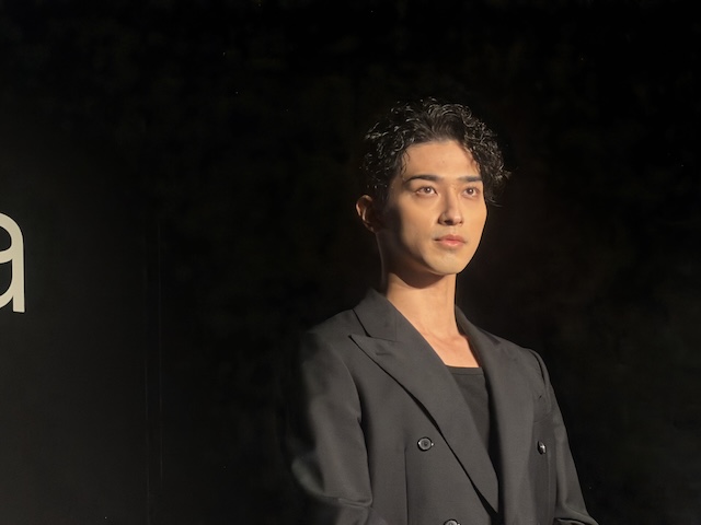 横浜流星さんのアップカット