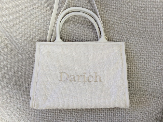 Darich ツイードバック 争奪戦に注意して！Darichから高見え過ぎるツイードバッグが2色同時