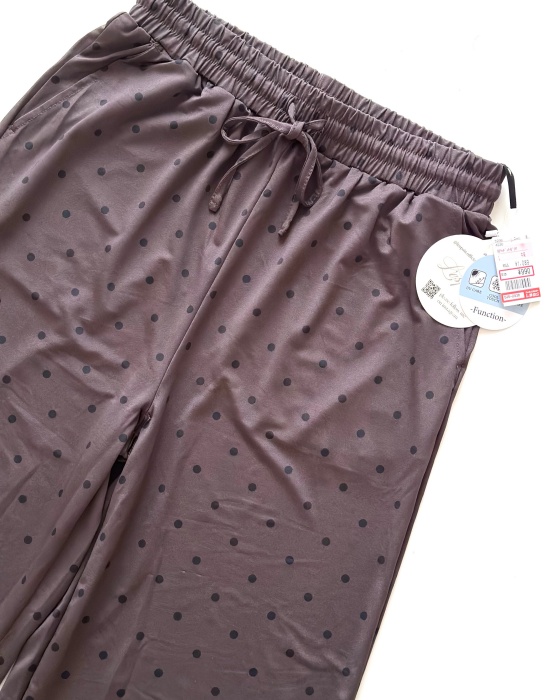 しまむら「ドット柄パンツ」